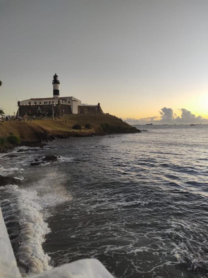 Apartamento Farol Barra Flat Salvador Buitenkant foto