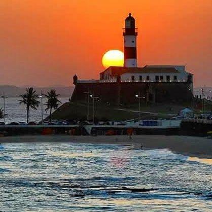 Apartamento Farol Barra Flat Salvador Buitenkant foto